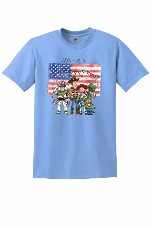 Patriotic Toy Crew Tee