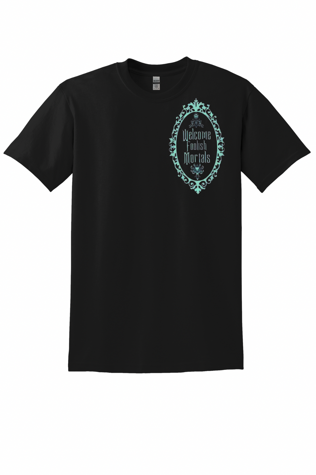 Haunted Mansion “Always Room for One More in the Doom Buggy” Double-Sided T-Shirt