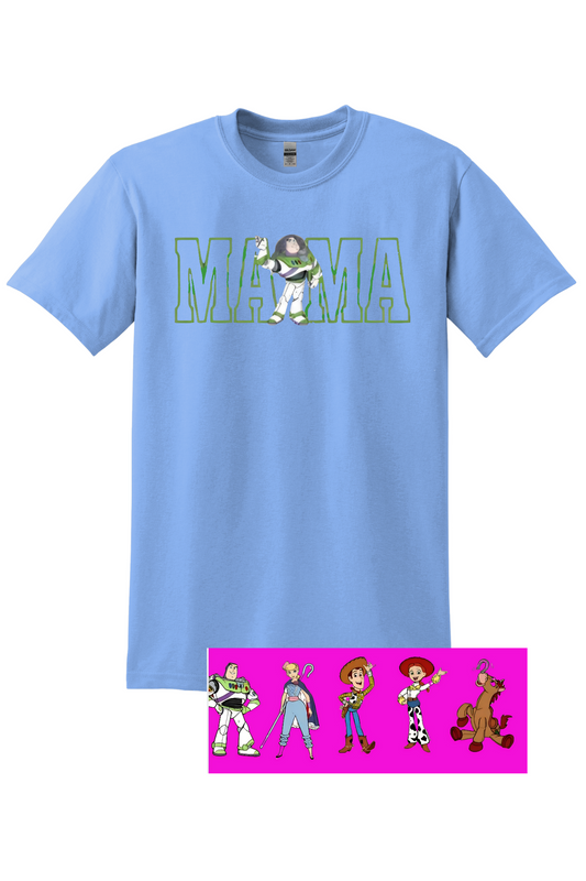 Buzz-Inspired "Mama" Graphic Tee | Choose Your Favorite Character