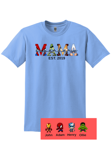 Avengers Mom BBlue