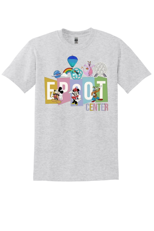 EPCOT Center Inspired Retro Character Tee